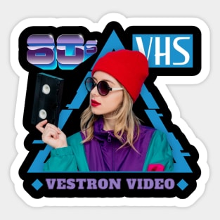 90s vhs classic Sticker